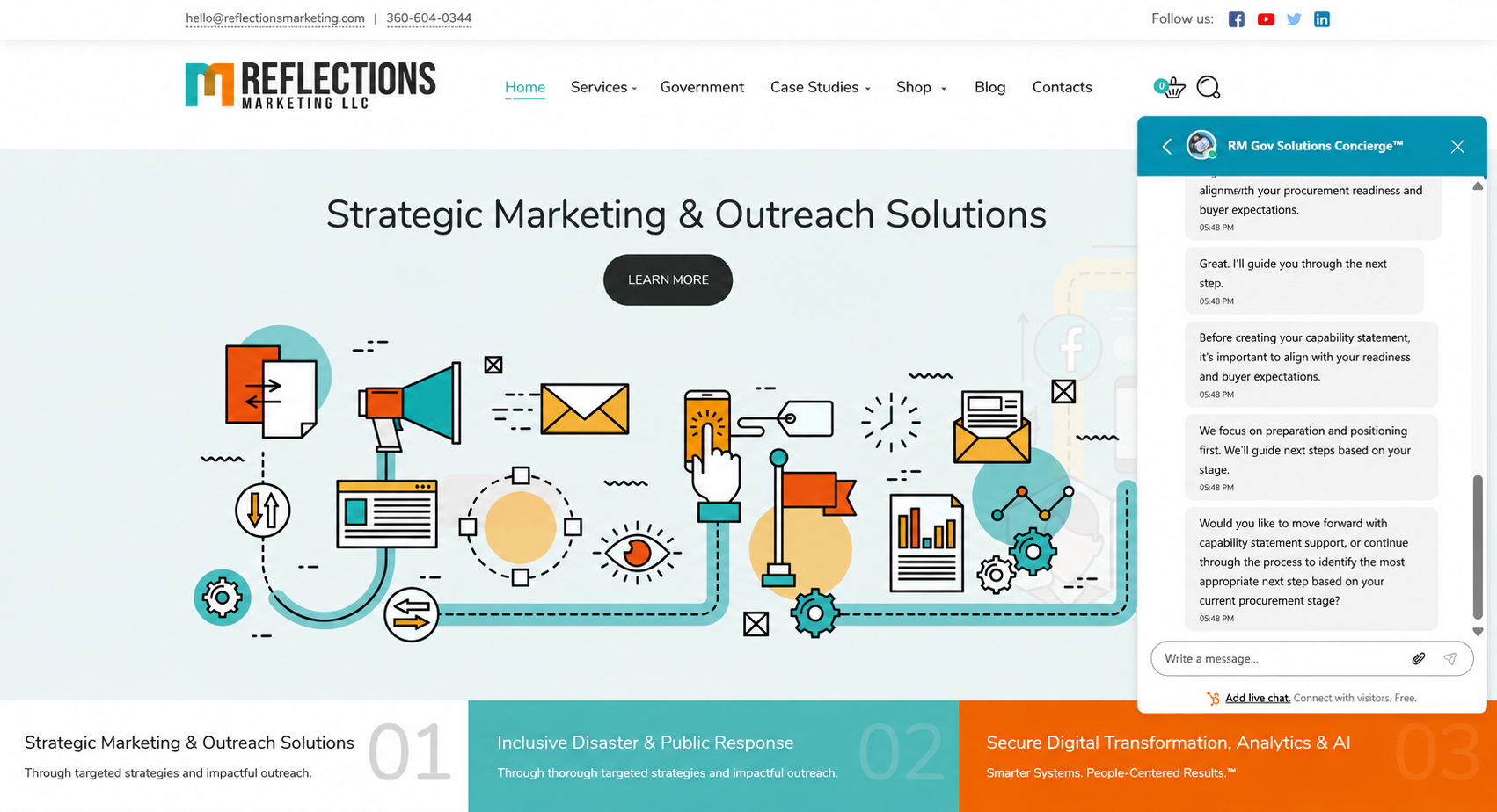 Reflections-Marketing-Governance-Controlled Procurement Readiness Guidance-Case-Study-Screenshot